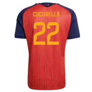 Fotbalové Dresy Španělsko Cucurella #22 MS 2026 Domácí