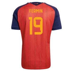 Fotbalové Dresy Španělsko Fermin #19 MS 2026 Domácí
