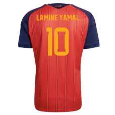 Fotbalové Dresy Španělsko Lamine Yamal #10 MS 2026 Domácí