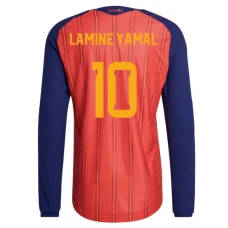 Fotbalové Dresy Španělsko Lamine Yamal #10 MS 2026 Domácí Dlouhý Rukáv