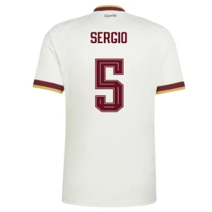 Fotbalové Dresy Španělsko Sergio #5 MS 2026 Venkovní