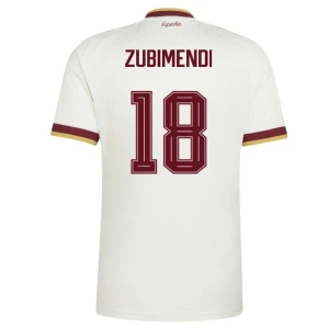 Fotbalové Dresy Španělsko Zubimendi #18 MS 2026 Venkovní