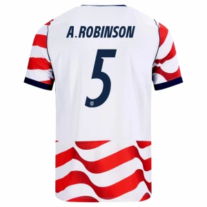 Fotbalové Dresy Spojené Státy Americké A. Robinson #5 MS 2026 Domácí