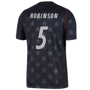Fotbalové Dresy Spojené Státy Americké Robinson #5 MS 2026 Venkovní