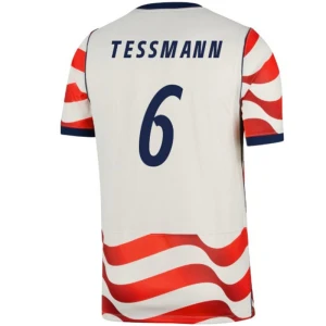 Fotbalové Dresy Spojené Státy Americké Tessmann #6 MS 2026 Domácí