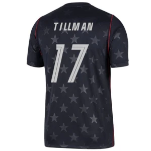Fotbalové Dresy Spojené Státy Americké Tillman #17 MS 2026 Venkovní