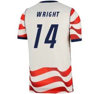 Fotbalové Dresy Spojené Státy Americké Wright #14 MS 2026 Domácí