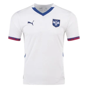 Fotbalové Dresy Srbsko Euro 2024 Venkovní