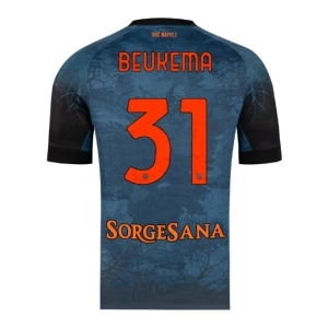 Fotbalové Dresy SSC Napoli Beukema 31 Halloween Domácí 2025/26