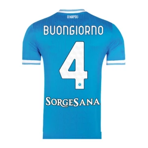 Fotbalové Dresy SSC Napoli Buongiorno #4 Domácí 2025/26