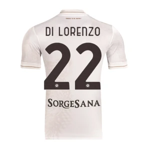 Fotbalové Dresy SSC Napoli Di Lorenzo #22 Venkovní 2025/26