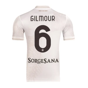 Fotbalové Dresy SSC Napoli Gilmour #6 Venkovní 2025/26