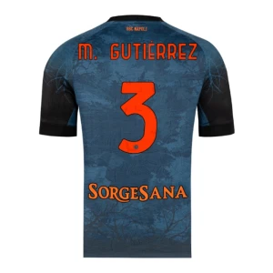 Fotbalové Dresy SSC Napoli M. Gutierrez 3 Halloween Domácí 2025/26