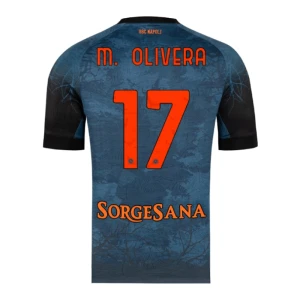 Fotbalové Dresy SSC Napoli M. Olivera 17 Halloween Domácí 2025/26