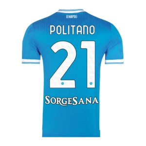 Fotbalové Dresy SSC Napoli Politano #21 Domácí 2025/26