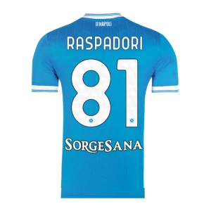 Fotbalové Dresy SSC Napoli Raspadori #81 Domácí 2025/26
