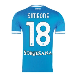 Fotbalové Dresy SSC Napoli Simeone #18 Domácí 2025/26