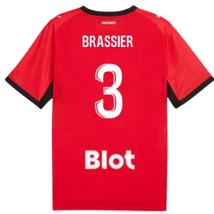Fotbalové Dresy Stade Rennais FC Brassier #3 Domácí 2026-27