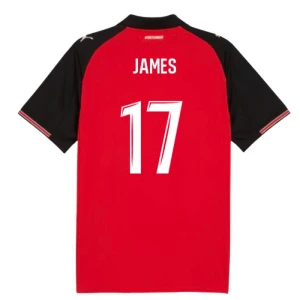 Fotbalové Dresy Stade Rennais FC James Rodríguez #17 Domácí 2025/26