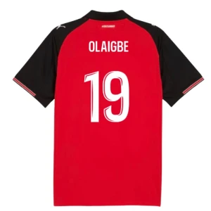 Fotbalové Dresy Stade Rennais FC Olaigbe #19 Domácí 2025/26
