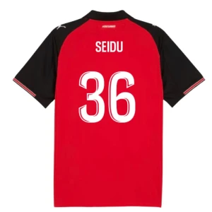 Fotbalové Dresy Stade Rennais FC Seidu #36 Domácí 2025/26