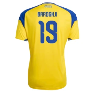 Fotbalové Dresy Švédsko Bardghji #19 MS 2026 Domácí