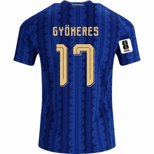 Fotbalové Dresy Švédsko Gyokeres #17 MS 2026 Venkovní