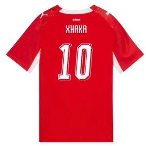 Fotbalové Dresy Švýcarsko Granit Xhaka #10 MS 2026 Domácí