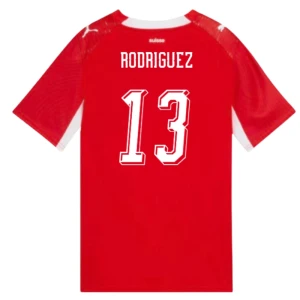 Fotbalové Dresy Švýcarsko Rodriguez #13 MS 2026 Domácí