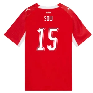 Fotbalové Dresy Švýcarsko Sow #15 MS 2026 Domácí
