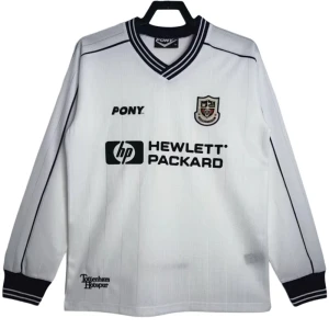 Fotbalové Dresy Tottenham Hotspur 1997-99 Retro Domácí Dlouhý Rukáv