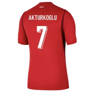 Fotbalové Dresy Turecko Akturkoglu #7 MS 2026 Domácí