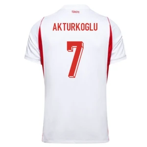 Fotbalové Dresy Turecko Akturkoglu #7 MS 2026 Venkovní