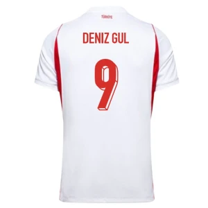 Fotbalové Dresy Turecko Deniz Gul #9 MS 2026 Venkovní