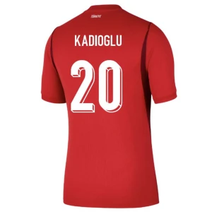Fotbalové Dresy Turecko Kadioglu #20 MS 2026 Domácí