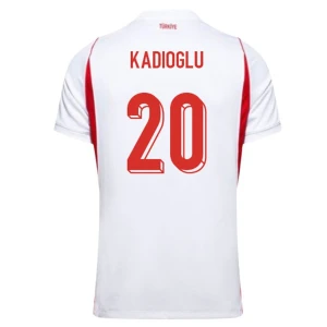 Fotbalové Dresy Turecko Kadioglu #20 MS 2026 Venkovní