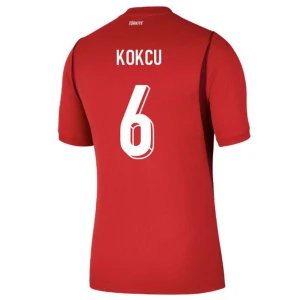 Fotbalové Dresy Turecko Kokcu #6 MS 2026 Domácí