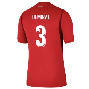 Fotbalové Dresy Turecko Merih Demiral #3 MS 2026 Domácí
