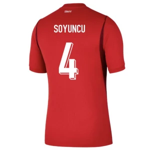 Fotbalové Dresy Turecko Soyuncu #4 MS 2026 Domácí