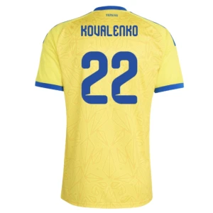 Fotbalové Dresy Ukrajina Kovalenko #22 Domácí 2026