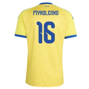 Fotbalové Dresy Ukrajina Mykolenko #16 Domácí 2026