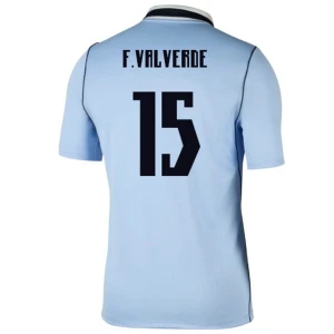 Fotbalové Dresy Uruguay F. Valverde #15 MS 2026 Domácí