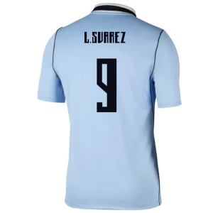 Fotbalové Dresy Uruguay L. Suarez #9 MS 2026 Domácí