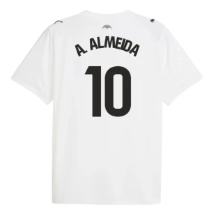 Fotbalové Dresy Valencia CF A. Almeida #10 Domácí 2025/26