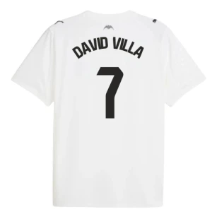 Fotbalové Dresy Valencia CF David Villa #7 Domácí 2025/26