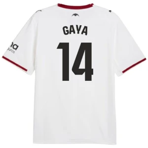 Fotbalové Dresy Valencia CF Gaya #14 Domácí 2026-27
