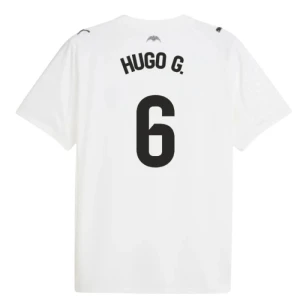 Fotbalové Dresy Valencia CF Hugo G. #6 Domácí 2025/26