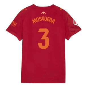 Fotbalové Dresy Valencia CF Mosquera #3 Venkovní 2025/26