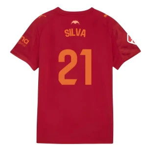 Fotbalové Dresy Valencia CF Silva #21 Venkovní 2025/26