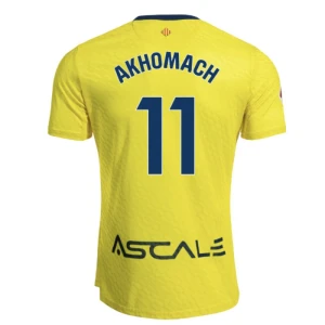 Fotbalové Dresy Villarreal CF Akhomach #11 Domácí 2025/26